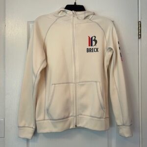 Breckenridge Colorado - BRECK- full zip hooded jacket. Live, Love OURAY -M